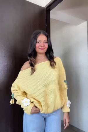 Women Abstract Cardigan